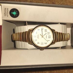 Gold Timex Watch